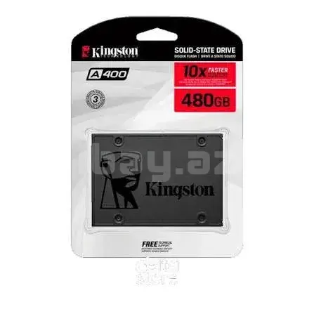 Kingston A400 480GB SA400S37/480G 2.5" SATA III SSD 500/450 MB/s 7mm 2