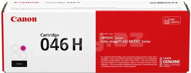 Canon Cartridge 046H 1252C002 Пурпурный тонер-картридж повышенной емкости 1