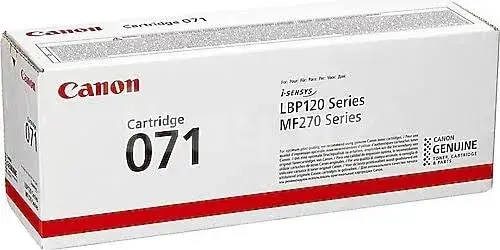 Canon Cartridge 071 CRG-071 BK Black Original Toner Kartrici 3
