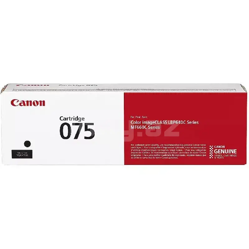 Canon Cartridge 075 CRG-075 BK Black Original Toner Kartrici