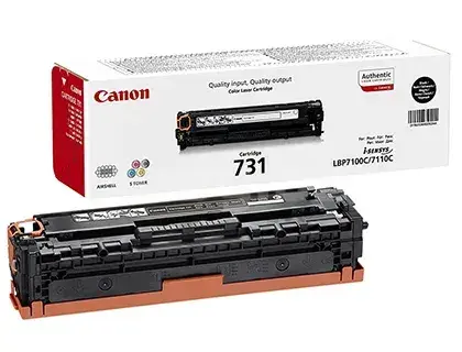 Canon Cartridge 731 CRG-731 BK Black Original Toner Kartrici