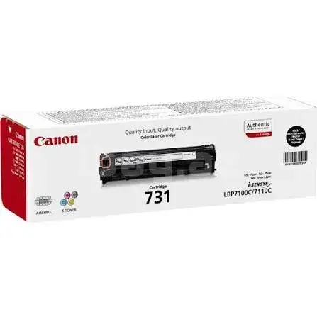 Canon Cartridge 731 CRG-731 BK Black Original Toner Kartrici 2