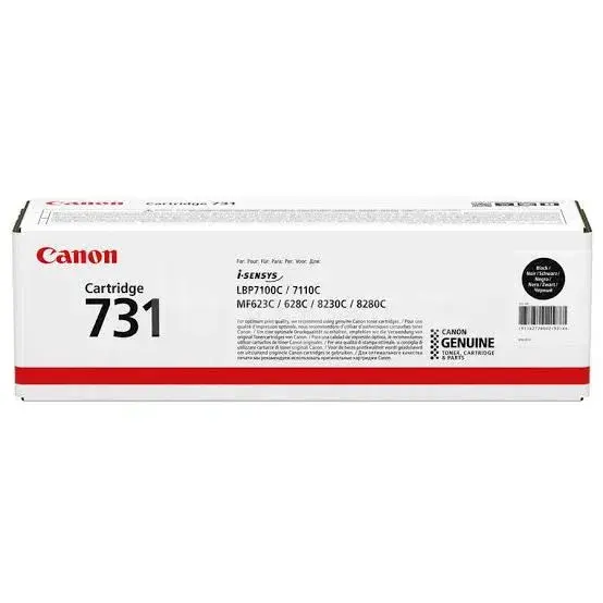 Canon Cartridge 731 CRG-731 BK Black Original Toner Kartrici 3