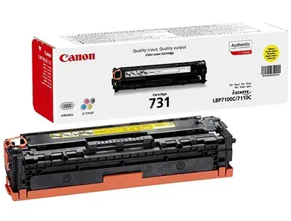 Canon Cartridge 731Y CRG-731 Y Yellow Original Toner Kartrici 1