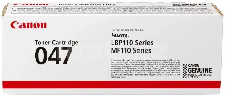 Canon Cartridge 047 CRG-047 BK 2164C002 Black Original Toner Kartrici 1