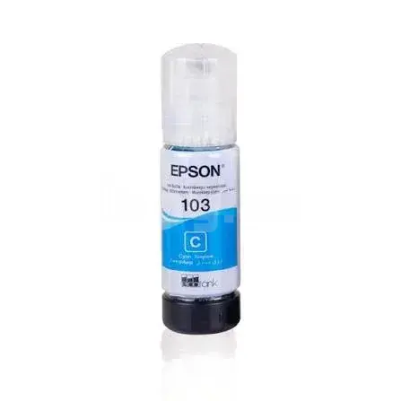 Epson 103 EcoTank C C13T00S24A Cyan Оригинальные чернила 3