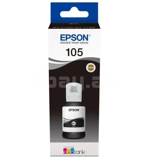 Epson 105 BK C13T00Q140 Black Оригинальные пигментные чернила