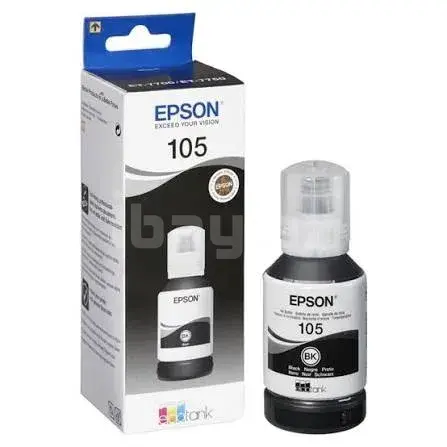 Epson 105 BK C13T00Q140 Black Оригинальные пигментные чернила 3