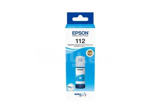 Epson 112 EcoTank CY Cyan Оригинальные пигментные чернила 70 мл 2