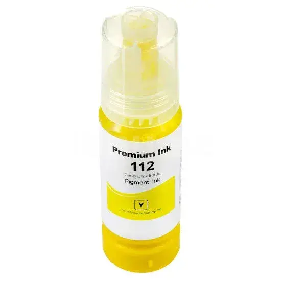 Epson 112 EcoTank YE Yellow Mürəkkəb Bottle 3