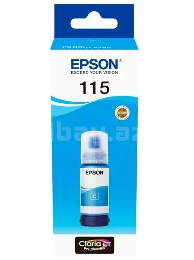 Epson 115 C C13T07D24A Cyan Оригинальные чернила