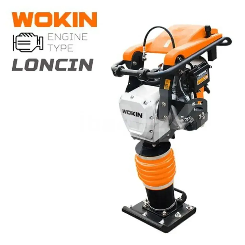 WOKIN W860810 Zipzip 79 kg – Loncin LC168F-2H 6.5 HP Benzinli Vibrasiya Rammeri