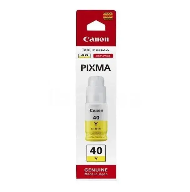 Canon GI-40 Y 3402C001 Желтые чернила 70 мл
