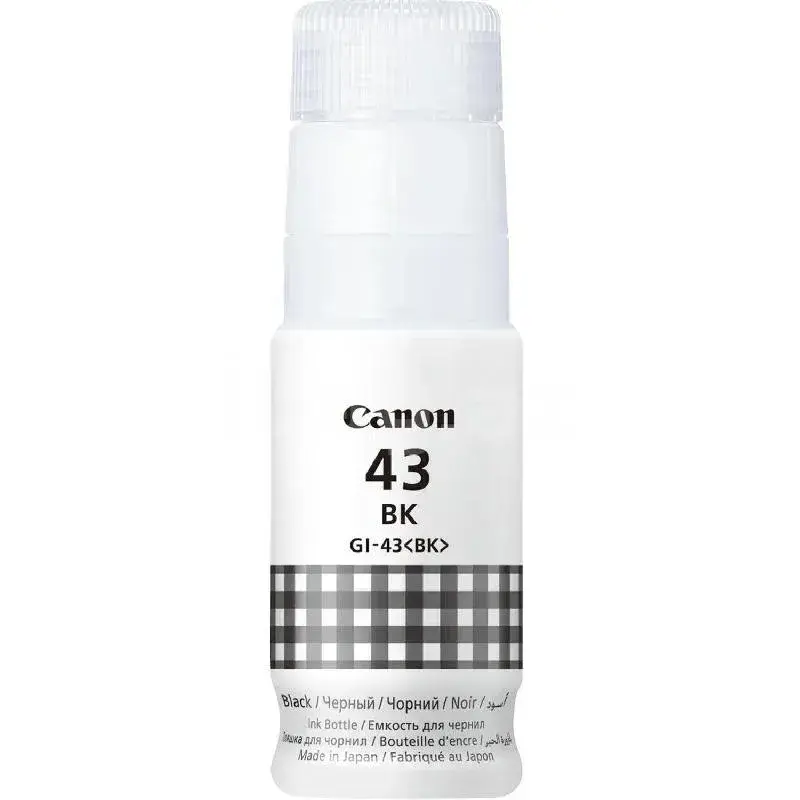 Canon GI-43BK 4698C001 Черные чернила Black 60 мл