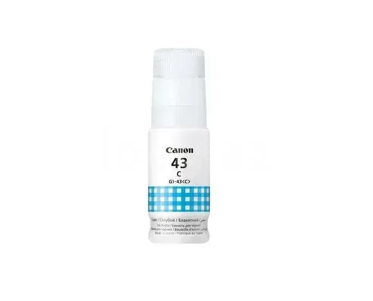Canon GI-43C 4672C001 Cyan Mavi Mürəkkəb Konteyneri 60 ml