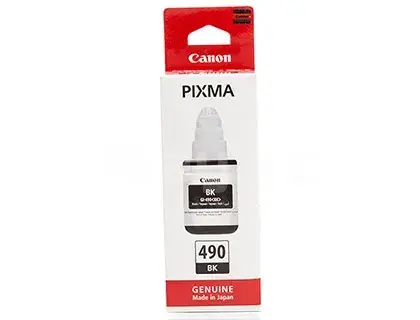 Canon GI-490 BK 0663C001 Черные пигментные чернила 135 мл