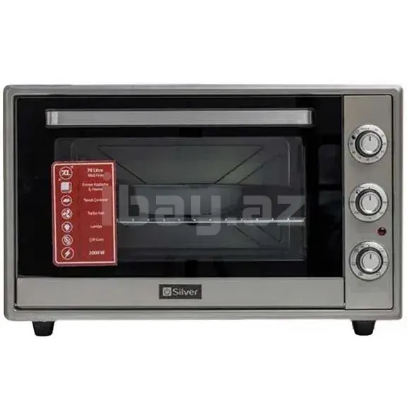 Silver SL-2070 Mikrodalğalı Soba 50L 1600W