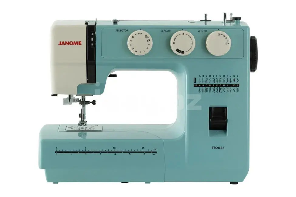 Janome TR 2023 электромеханическая швейная машина – 6 скоростей и оверлочная строчка