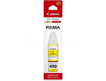 Canon GI-490 Y 0666C001 Желтые оригинальные чернила 70 мл