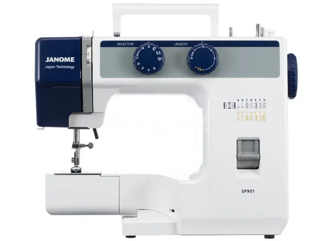 Janome SP 901 peşəkar overlok maşını – 3/4/5 iplik dəstəyi və geniş funksiyalar