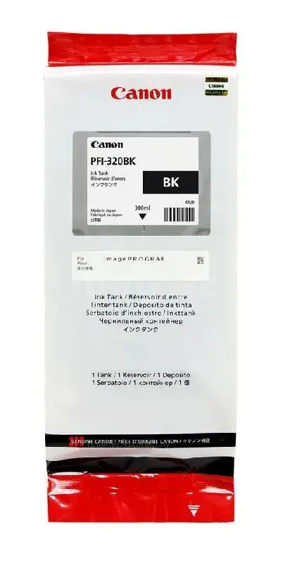Canon PFI-320 BK 2890C001AA Black Оригинальный пигментный картридж