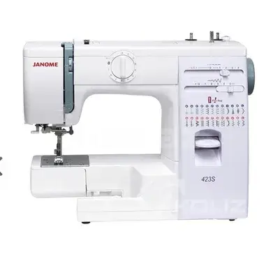 Janome 423S elektromexaniki tikiş maşını – 24 tikiş proqramı və metal korpus