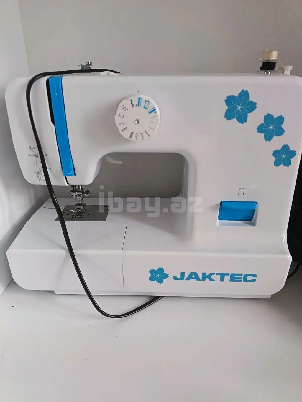 JAKTEC tikiş maşını – 12 tikiş funksiyalı kompakt ev modeli