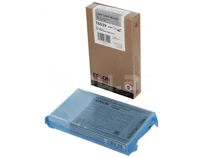 Epson T6039 C13T603900 Light Light Black Оригинальный струйный картридж 1