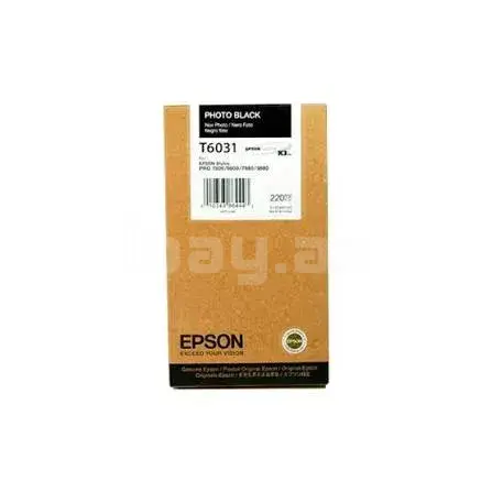 Epson T6031 C13T603100 Photo Black Оригинальный струйный картридж 2