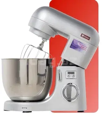 Кухонный комбайн Silver SL-6393 2000W 10L 10 скоростей