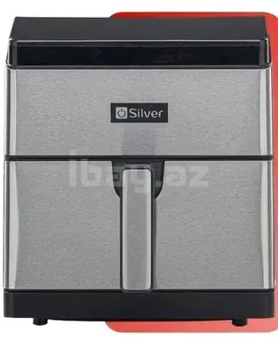 Silver SL-1058 Air Fryer 6L 1700W Электронная аэрофритюрница