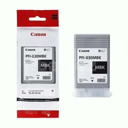 Canon PFI-030 MBK 3488C001AA Matte Black Оригинальный пигментный картридж с чернилами 55 мл 3