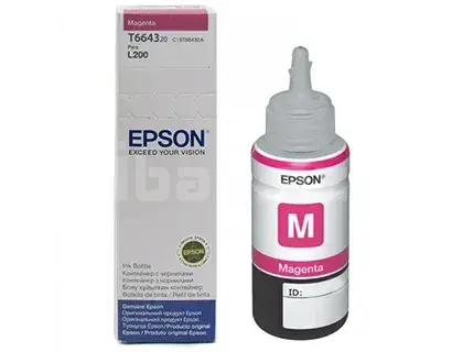 Epson T6643 664 Magenta 70 мл Оригинальные чернила