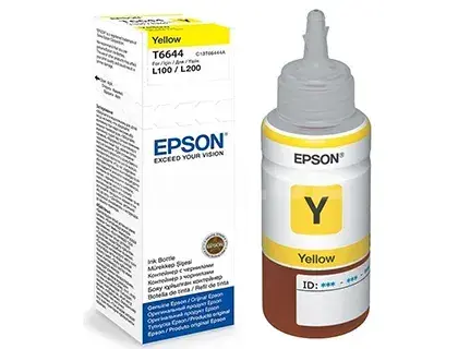 Epson T6644 Yellow Оригинальные чернила EcoTank 70 мл