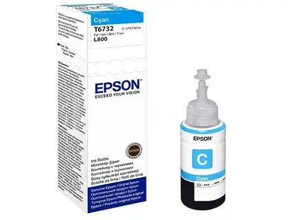 Epson L800 Cyan Ink Bottle 70 мл Чернила