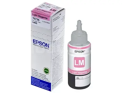 Epson L800 Light Magenta Ink Bottle T6736 70 ml 1