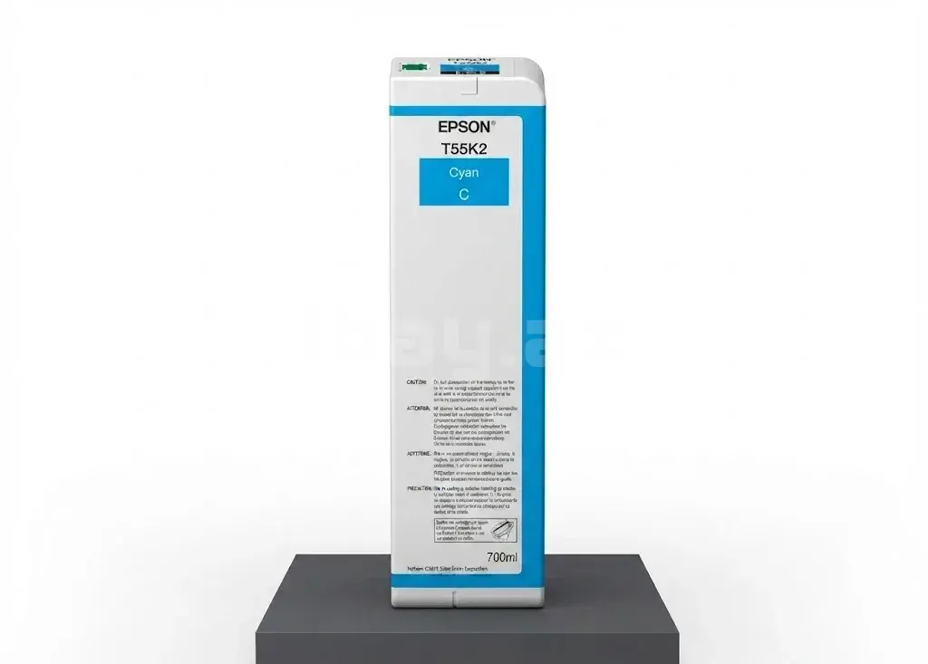 Epson T55K500 C13T55K500 Cyan Оригинальный чернильный картридж 700 мл 2