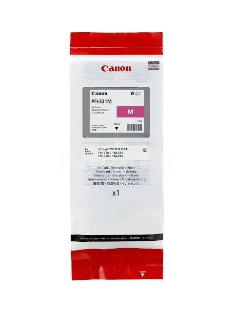 Canon PFI-321 M 6269C001AA Magenta Оригинальный пигментный картридж 2