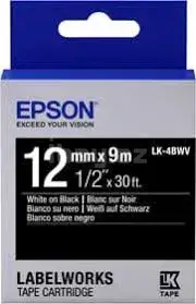 Epson LK-4GBF C53S654018 Fluorescent Black/Green Флуоресцентная лента 12 мм x 9 м 2