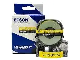 Epson LK-4YBW C53S654014 Strong Adhesive Black/Yellow Лента для этикеток 12 мм × 9 м 3