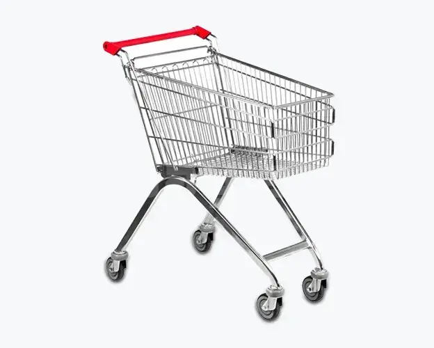Market Arabası 75L – Böyük Tutumlu Alış-veriş Arabası