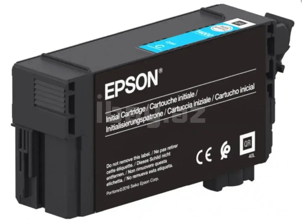 Epson UltraChrome XD2 T40D240 C13T40D240 Cyan Оригинальный струйный картридж 50 мл