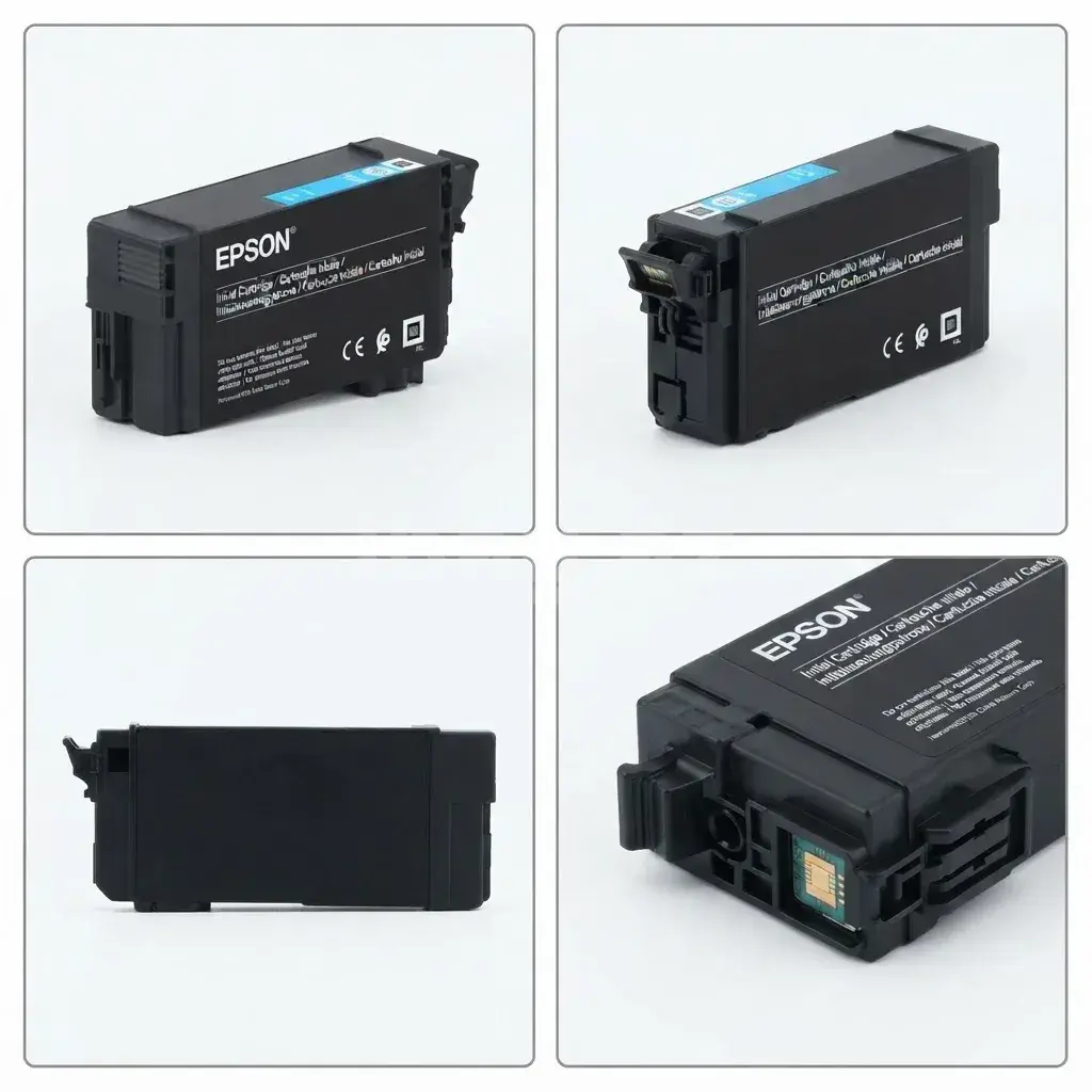 Epson UltraChrome XD2 T40D240 C13T40D240 Cyan Оригинальный струйный картридж 50 мл 2