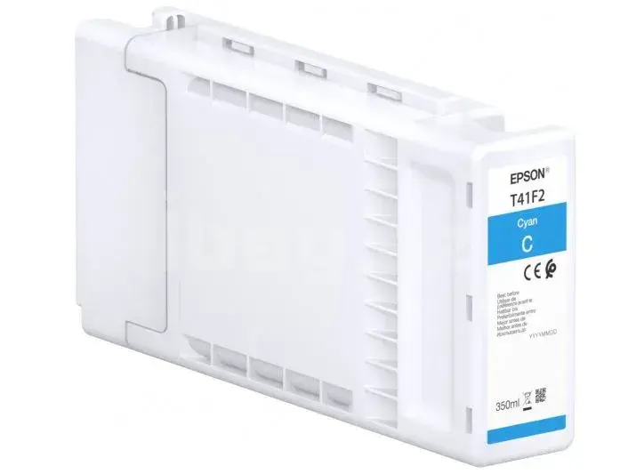 Epson UltraChrome XD2 T41F240 C13T41F240 Cyan Оригинальный чернильный картридж 350 мл