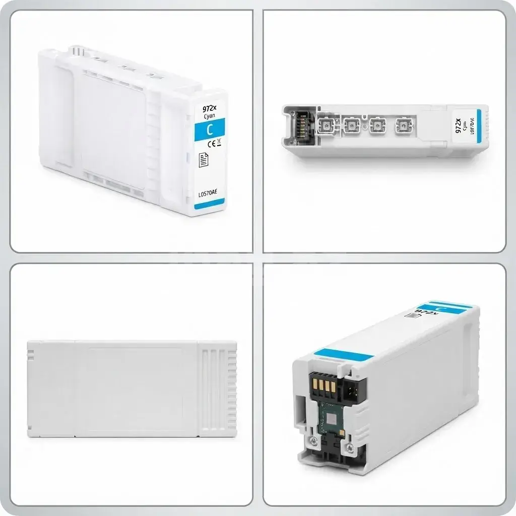 Epson UltraChrome XD2 T41F240 C13T41F240 Cyan Оригинальный чернильный картридж 350 мл 2