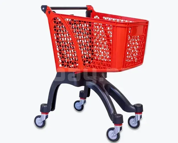 Plastik Market Arabası 100L – Yüngül və Dayanıqlı Alış-veriş Arabası