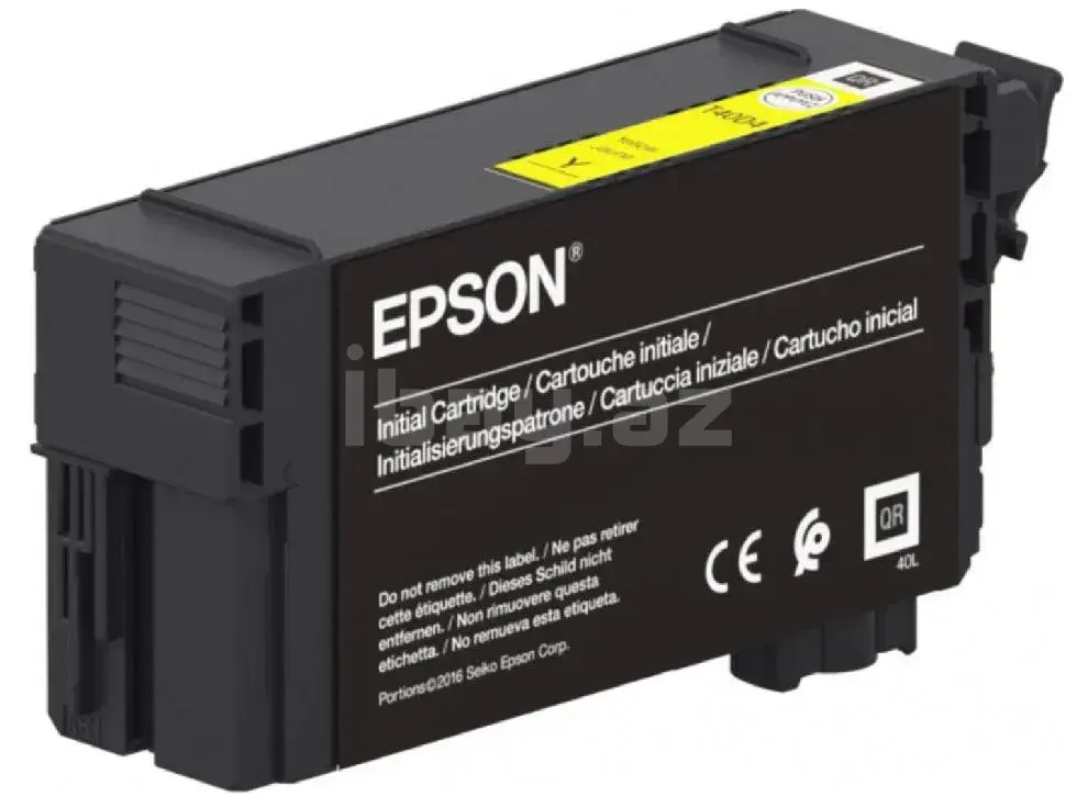 Epson UltraChrome XD2 T40D440 Yellow C13T40D440 Оригинальный чернильный картридж 50 мл