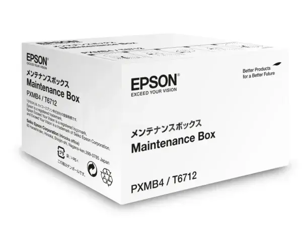 Epson T6712 C13T671200 WF-(R)8xxx / 6xxx Series İşlənmiş Mürəkkəb Qutusu 1
