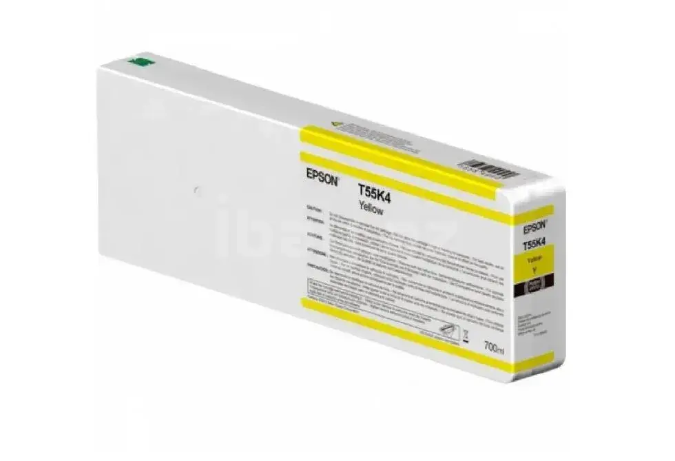 Epson T55K400 C13T55K400 Yellow UltraChrome HDX/HD 700 мл Оригинальный чернильный картридж