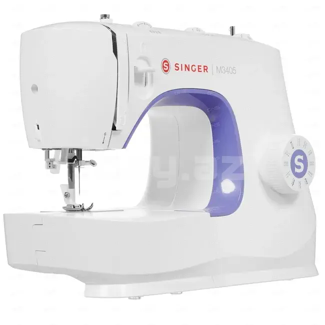 Singer M3405 elektromexaniki tikiş maşını – 23 tikiş proqramı və avtomatik ilgək